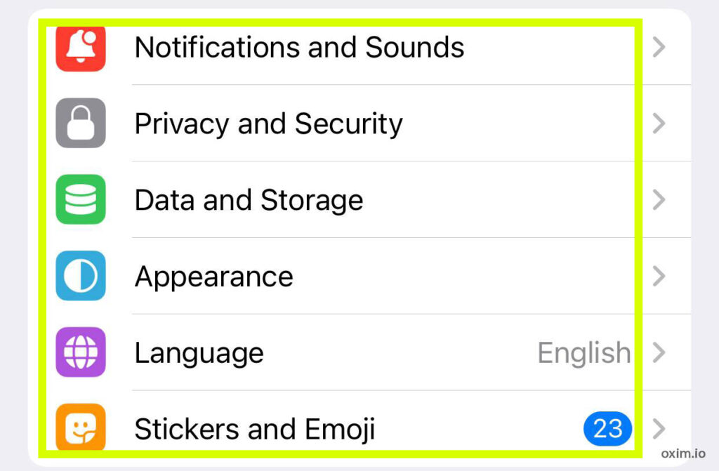 Lock Telegram Chats in iPhone